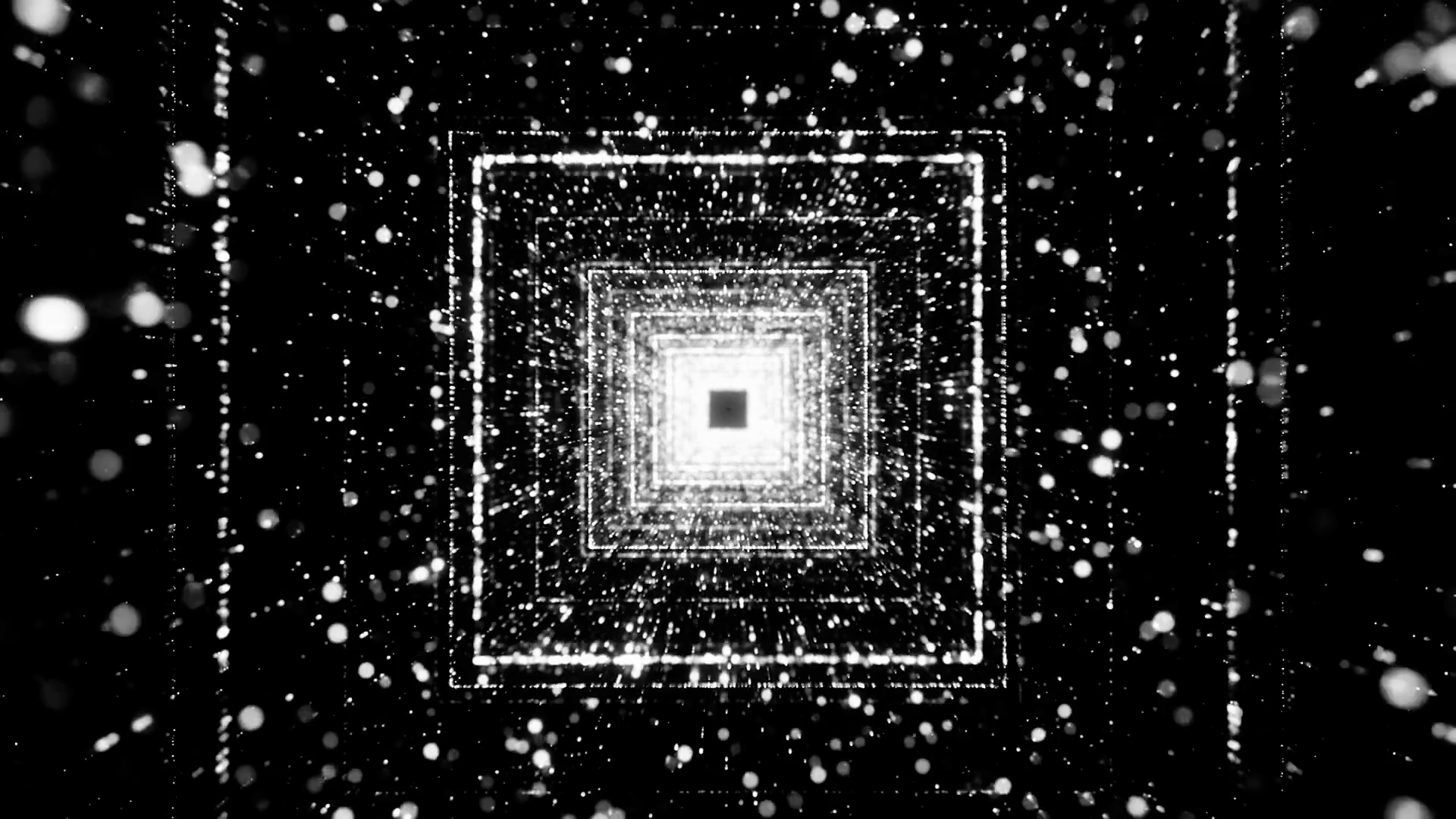 Bright Shimmering Tunnel With Squares Motion Stock Motion Graphics SBV ...