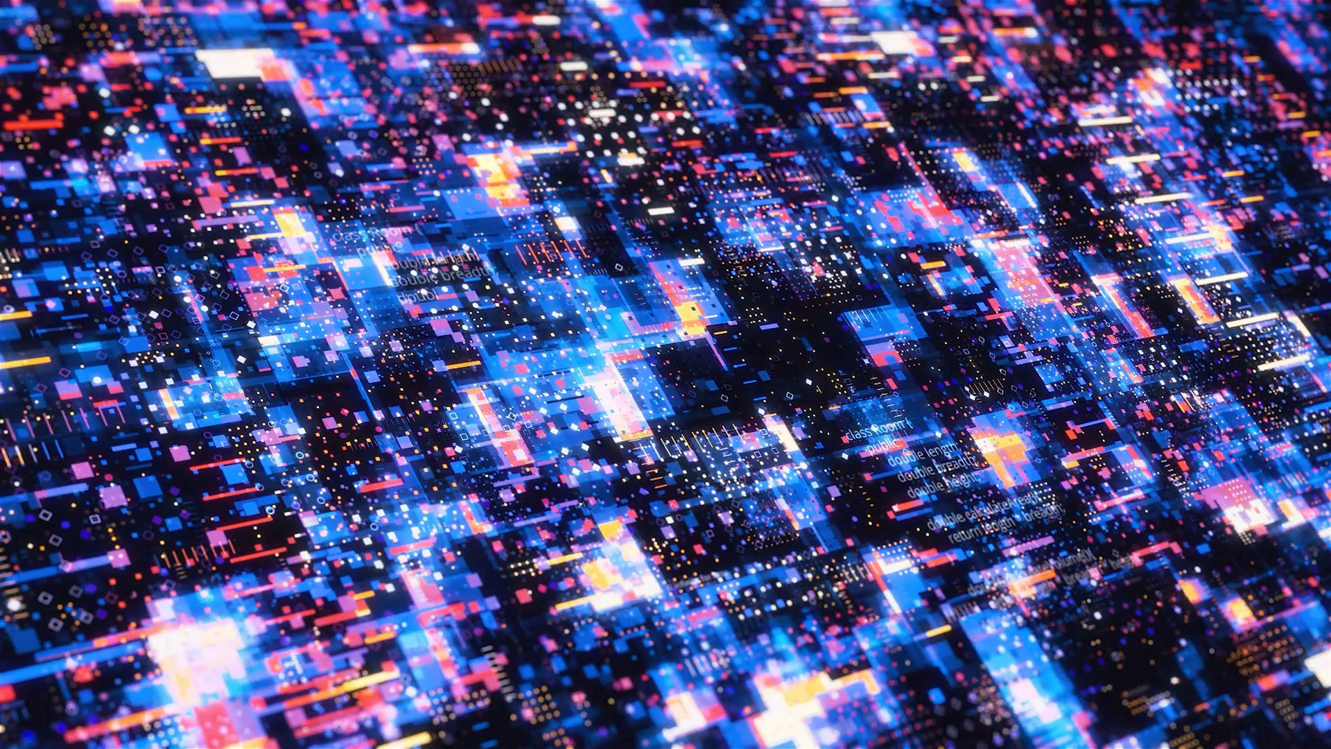 Abstract Virtual Technology Background With Stock Motion Graphics SBV ...