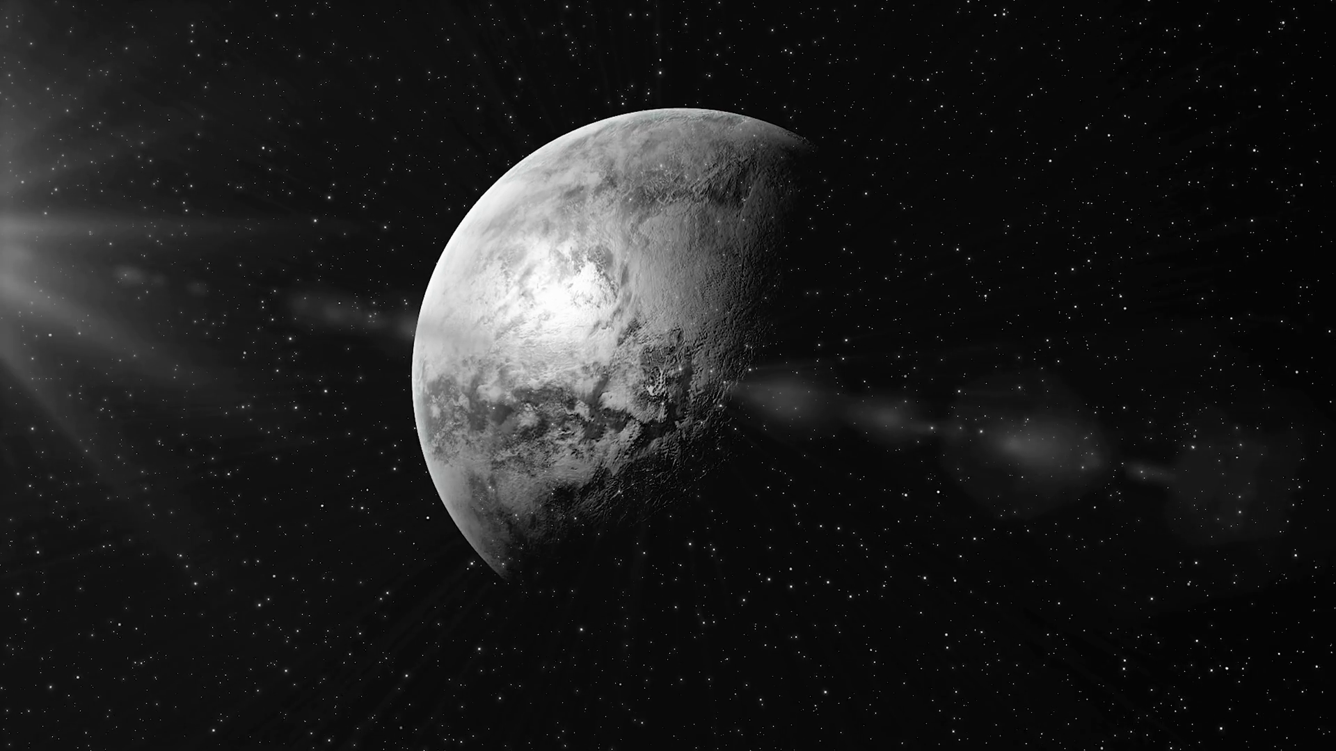 Rotating 3d Planet In Space Stock Motion Graphics SBV-348680025 ...