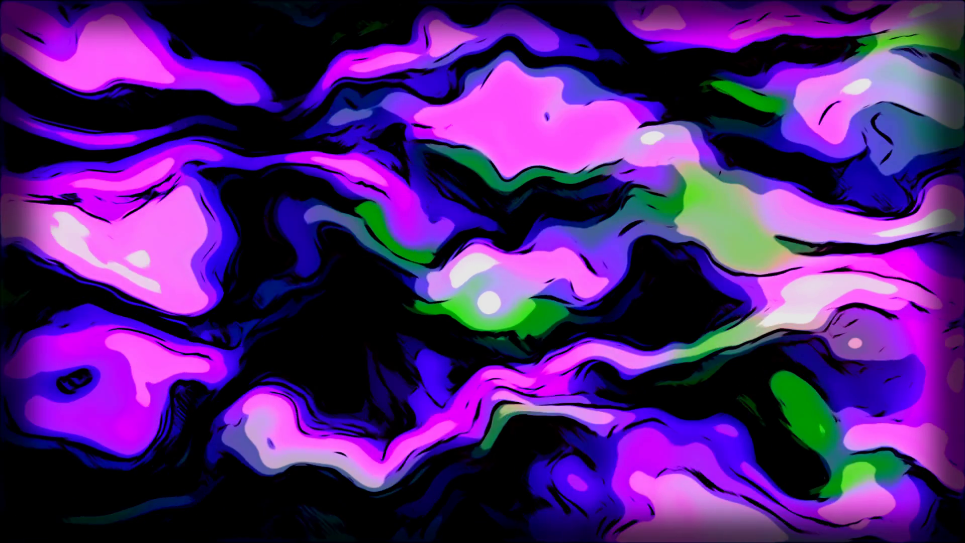 Psychedelic Background With Colorful Stock Motion Graphics SBV ...