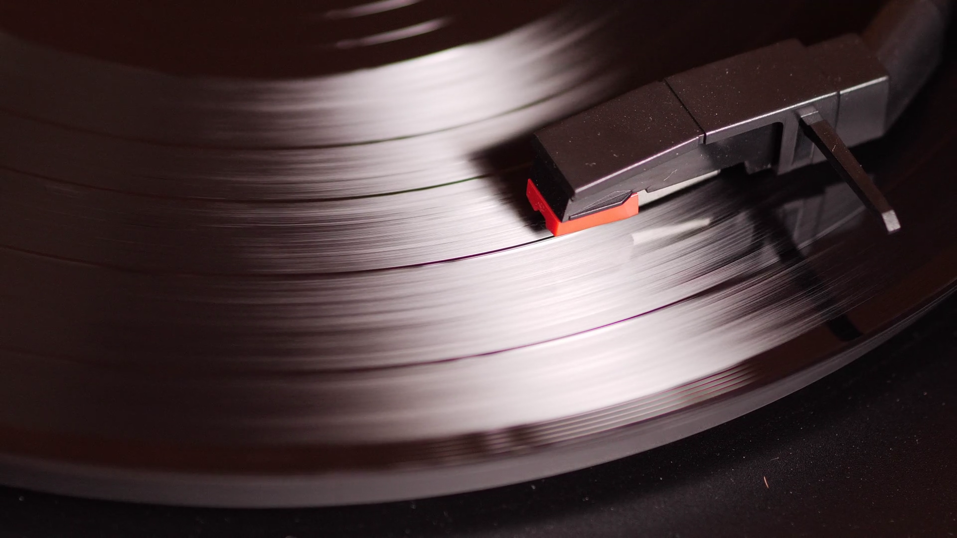 Record player playing in slowmo Stock Video Footage 0014 SBV315679898