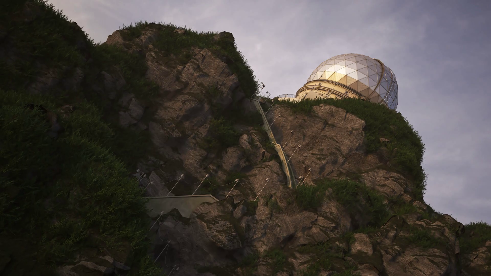 A Modern Astronomical Observatory Building Stock Motion Graphics SBV ...