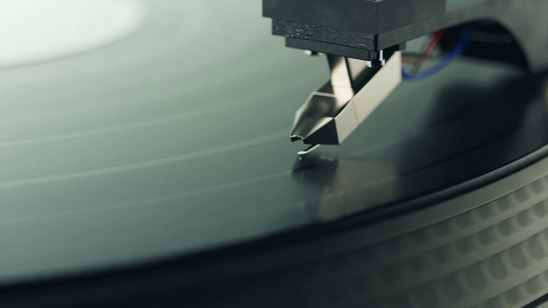 Close Up Shot Of Record Player Cartridge Stock Motion Graphics SBV