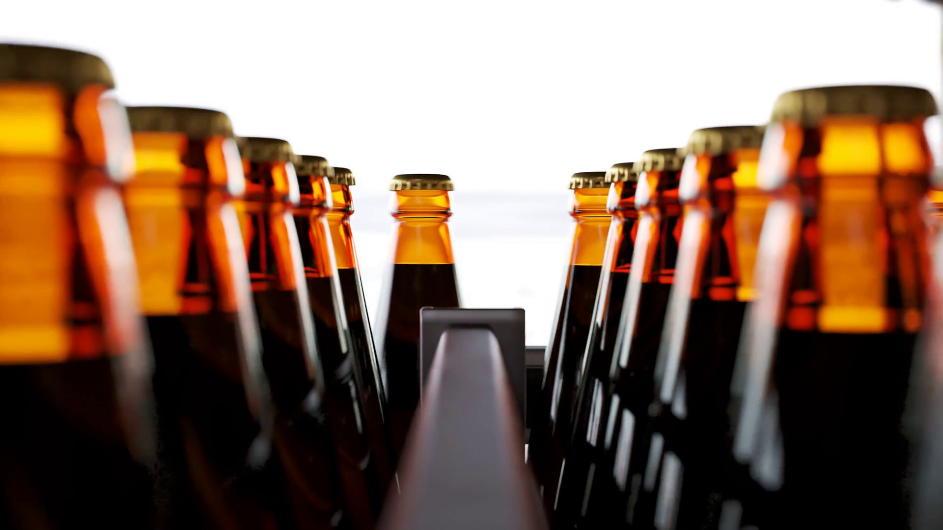 Glass Bottles With Liquid Inside Moving Stock Motion Graphics SBV