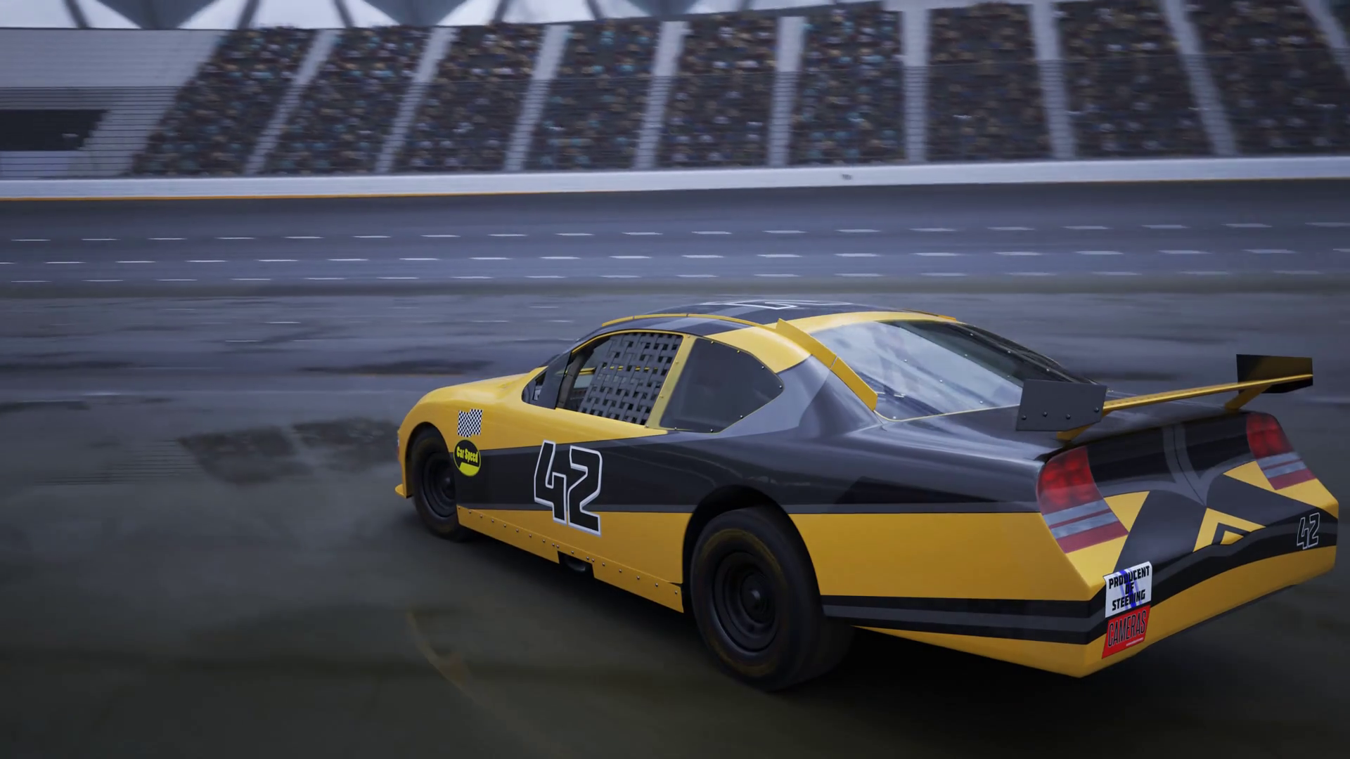 High Speed Racing Car Driving Drifting Stock Motion Graphics SBV ...