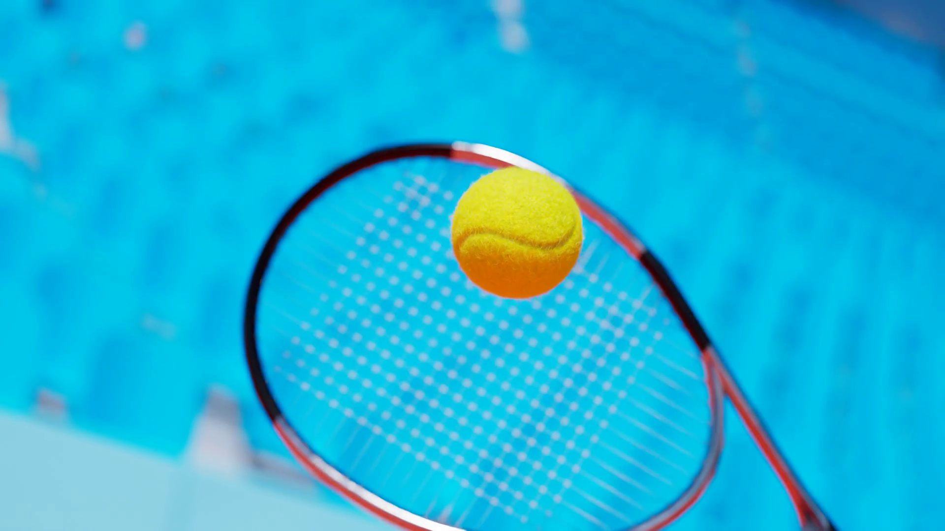 Slowmotion Animation Of Tennis Racket Stock Motion Graphics SBV