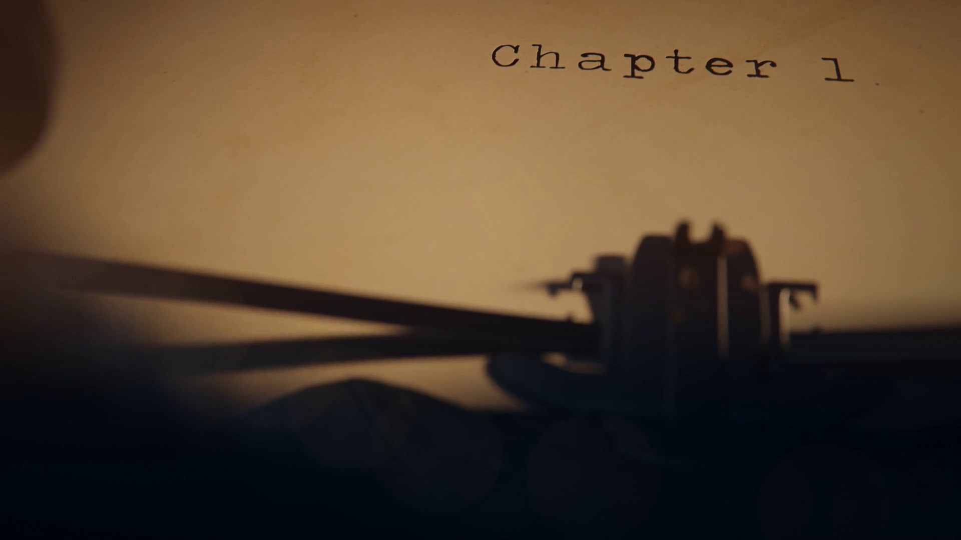 Chapter 1 Text On Paper In Vintage Stock Motion Graphics SBV-348784210 ...