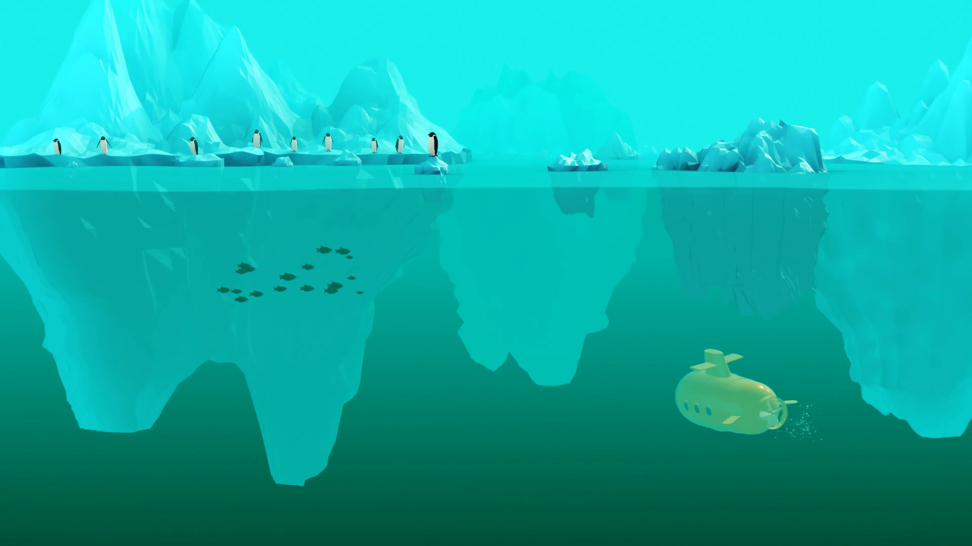 Wildlife on the south pole. Killer whale attacks and eats one of the