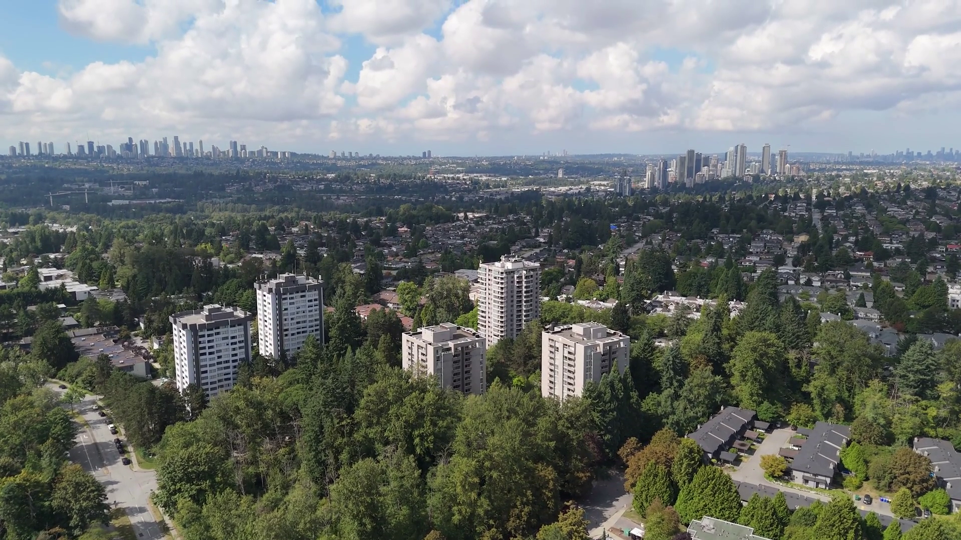 Aerial View Of Lower Mainland Bc Canada: Stock Footage SBV-352927740 ...