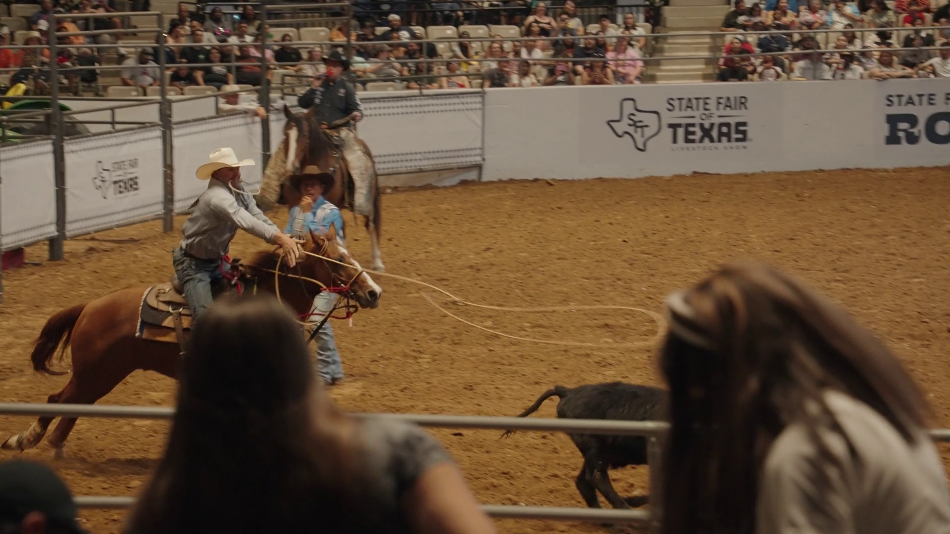 The Rodeo On State Fair Of Texas At Fair Stock Footage SBV-348608434 ...