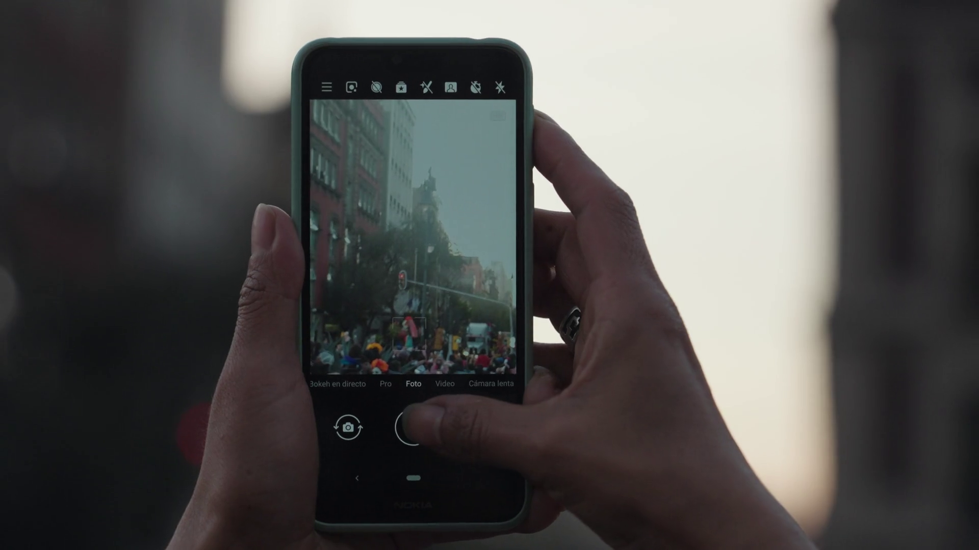 Close Up Phone Recording Crowd Dead Grand Stock Footage SBV-348744906 ...
