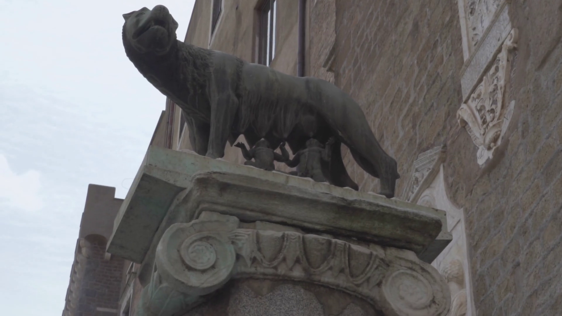 Rome Italy - Capitoline Wolf Lupa Capitolina Stock Footage SBV ...