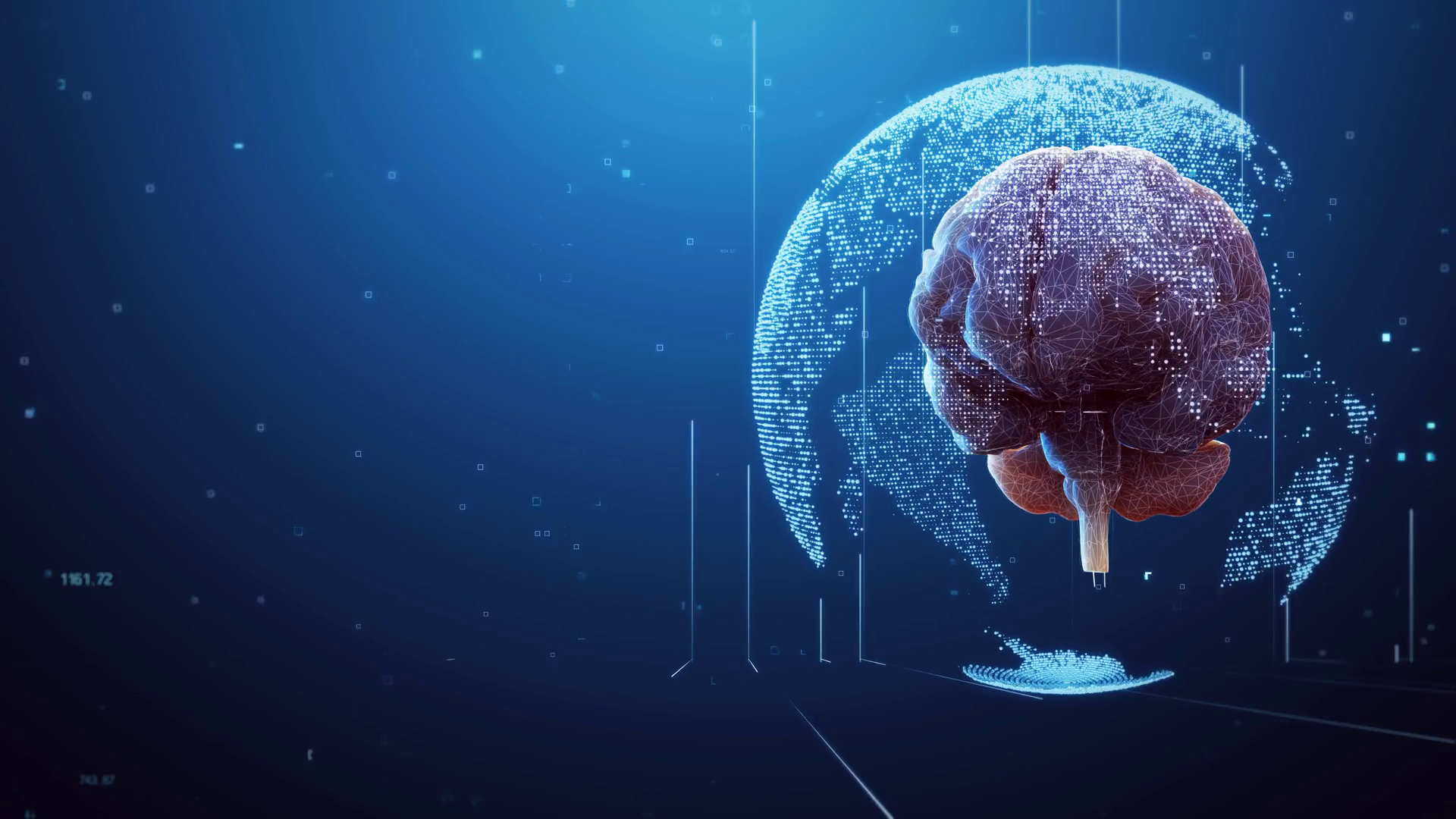Brain Transform Ai Technology On Seamless Stock Motion Graphics SBV ...
