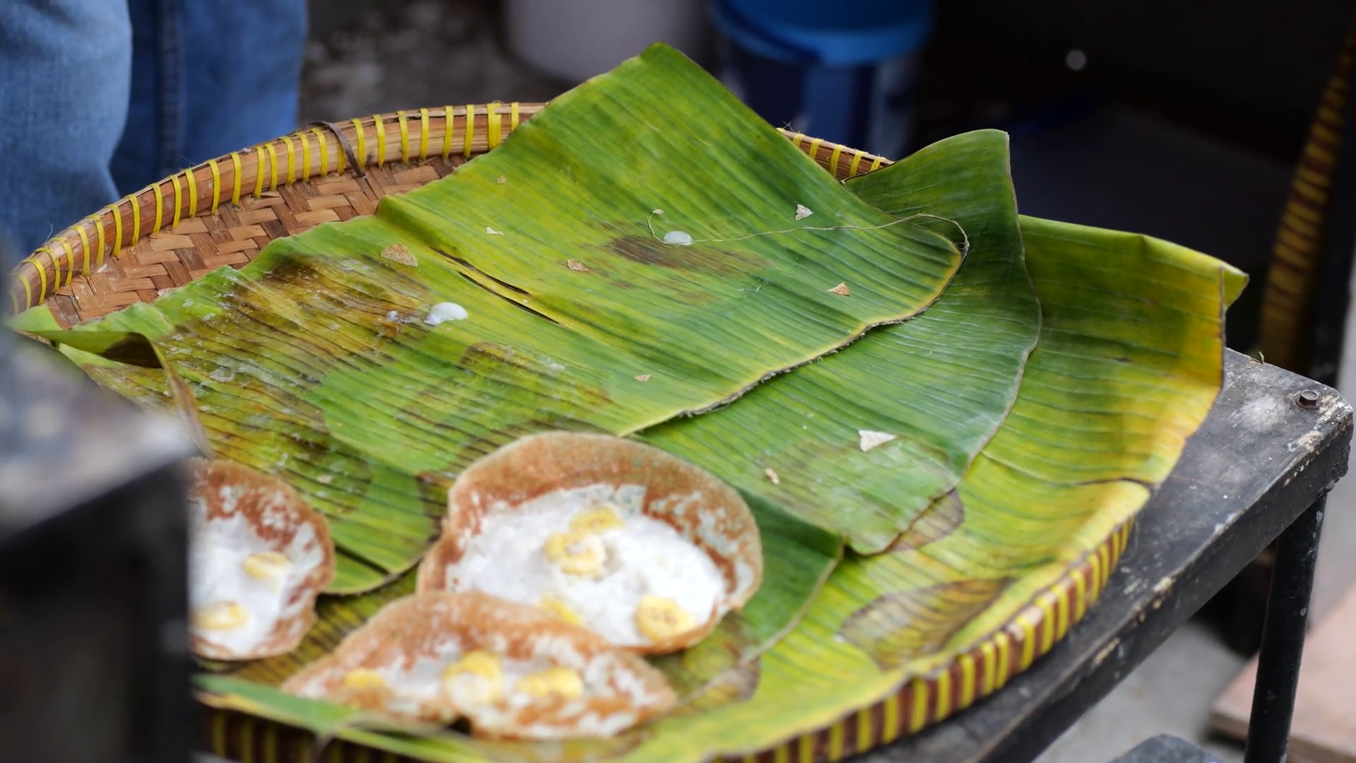Cooking Serabi Traditional Indonesian Snack Stock Footage SBV-351951363 ...