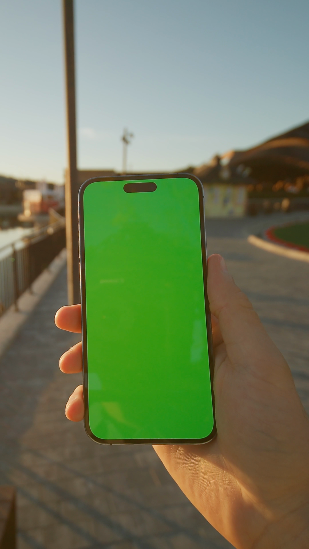View On Hands Holding Vertically Phone Stock Footage SBV-353066116 ...
