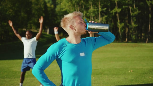 Hydrated Man Stock Footage: Royalty-Free Video Clips - Storyblocks