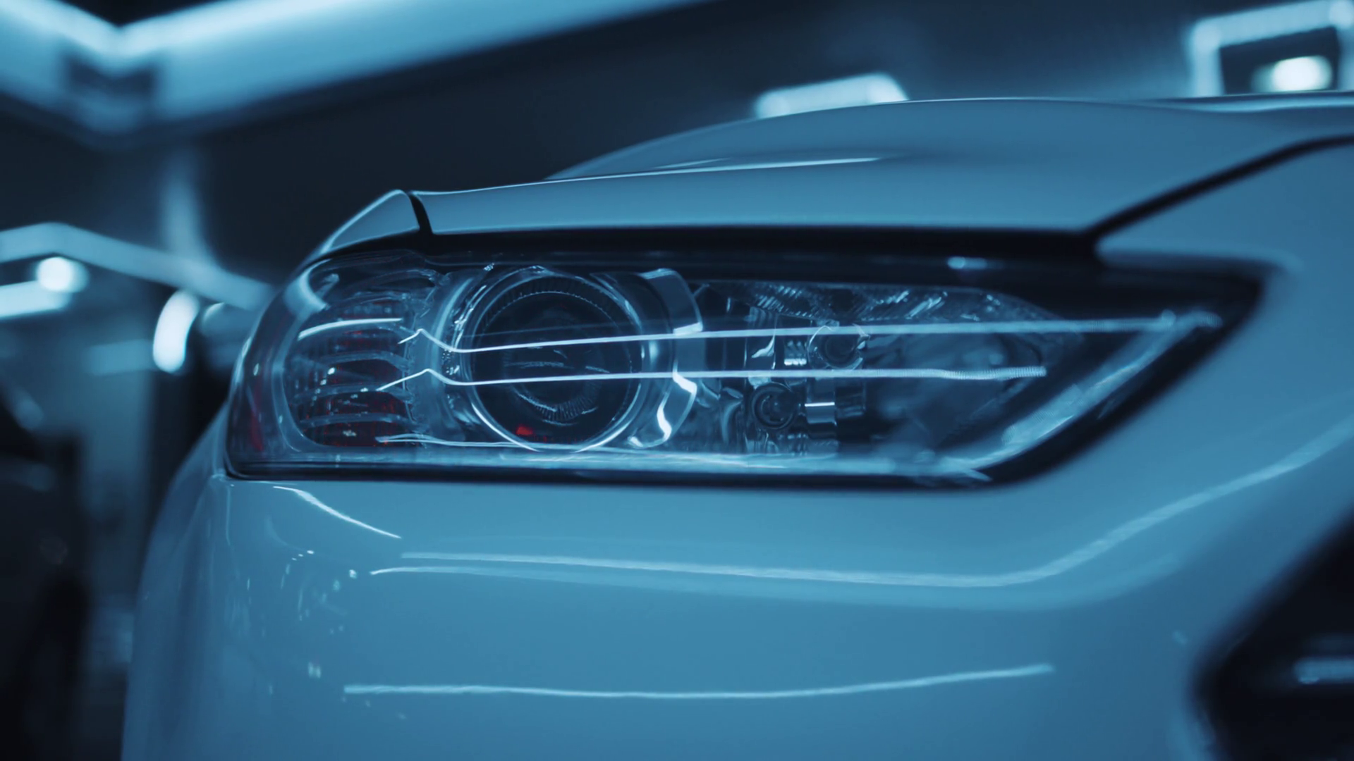 Close-up Details Of Car Front View With Stock Footage SBV-352139192 ...