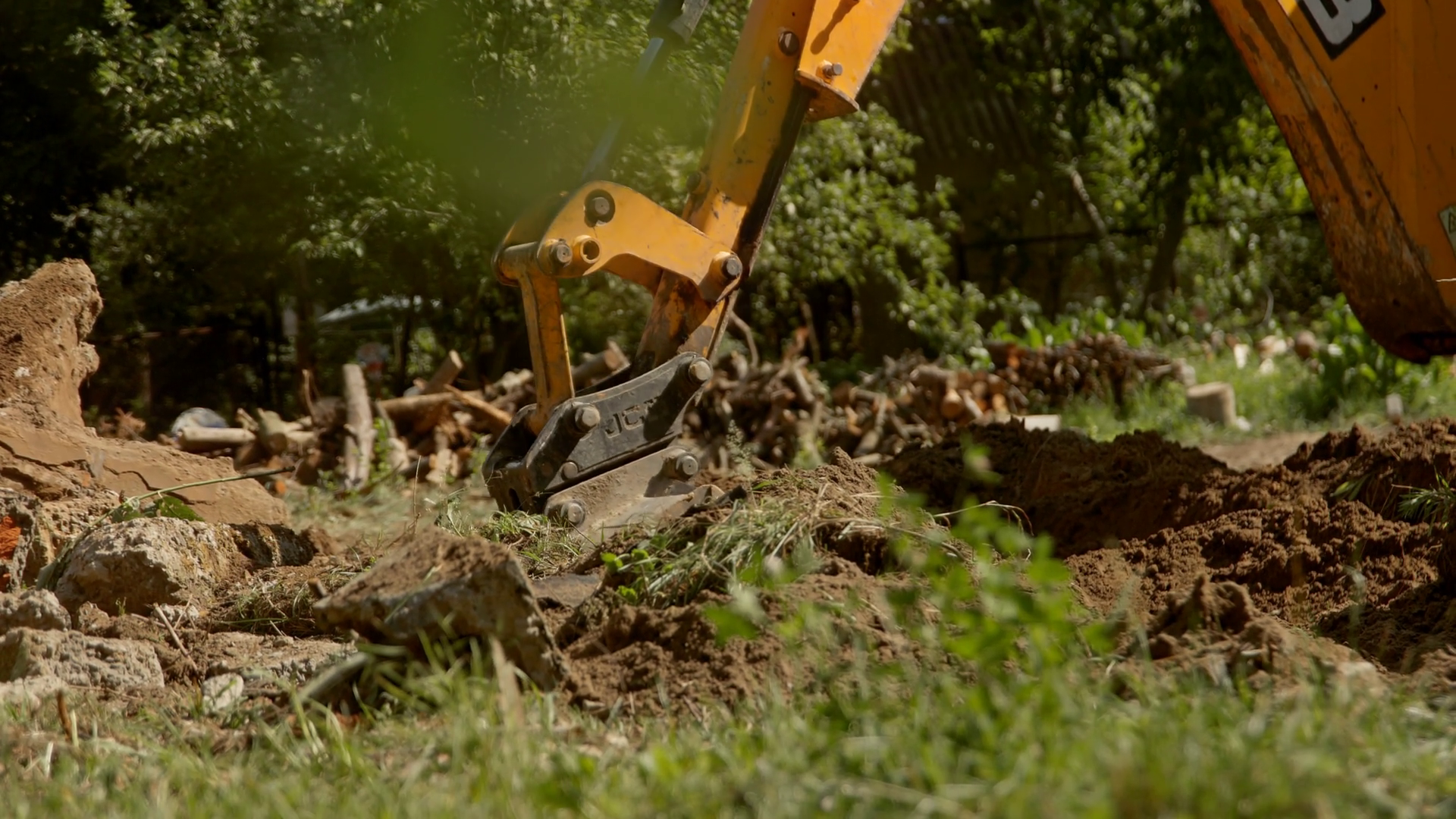 Video Shows Heavy Machinery Like Bulldozer Stock Footage SBV-352472234 ...