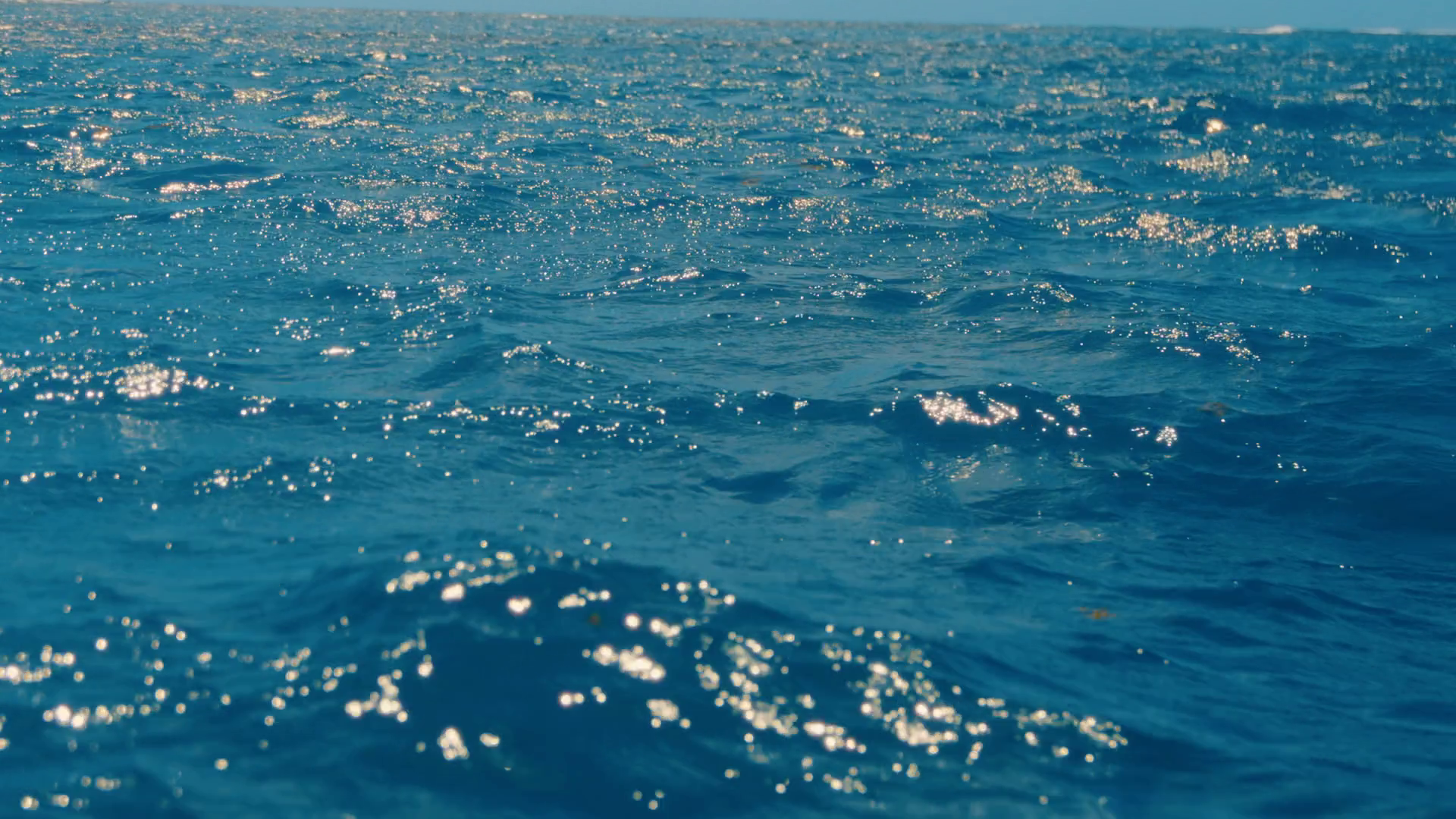 A Serene Video Shows Sparkling Water Gentle Stock Footage SBV-352487319 ...