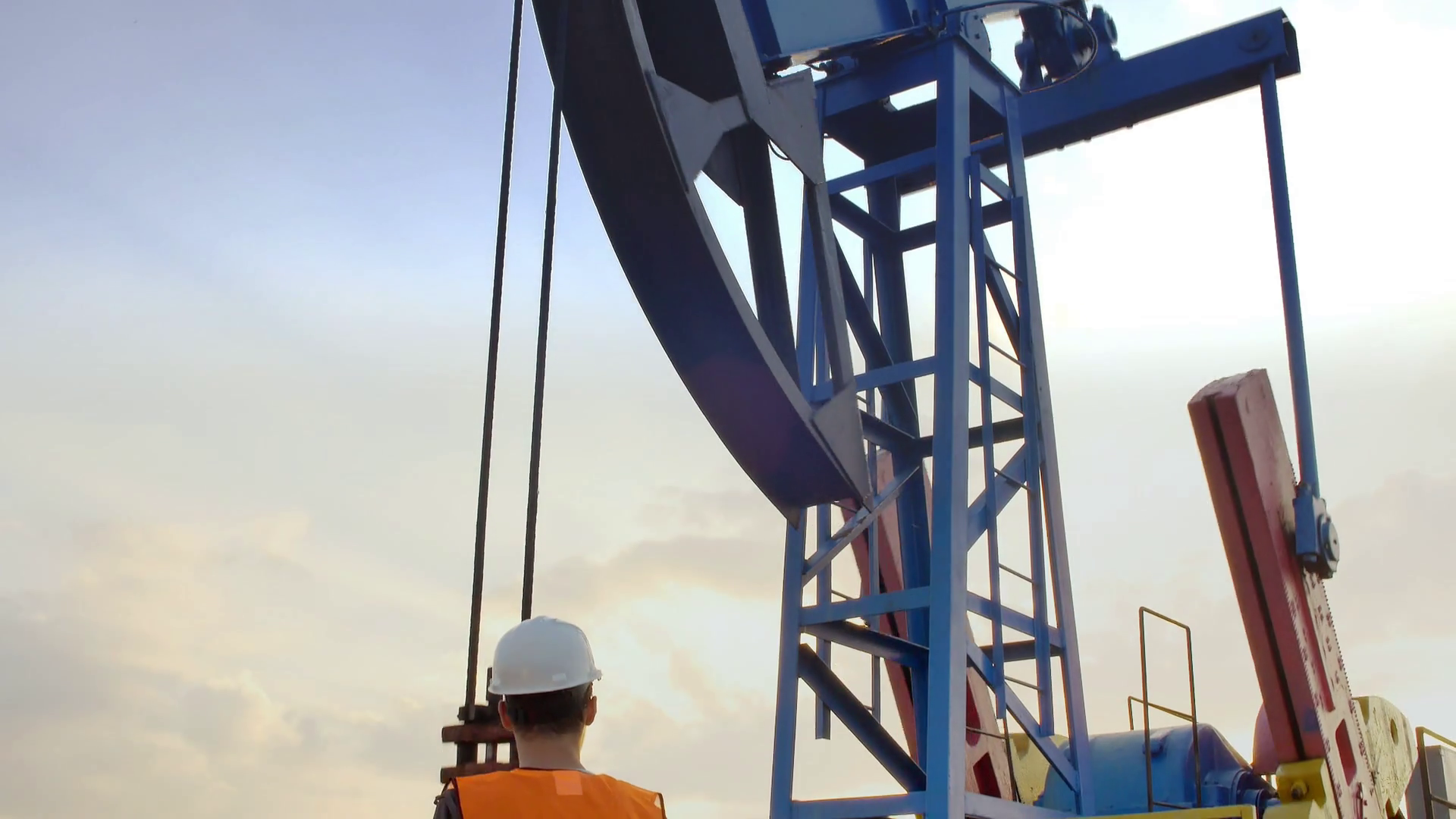 Engineer Inspects Oil Rig Stock Footage SBV310323658 Storyblocks