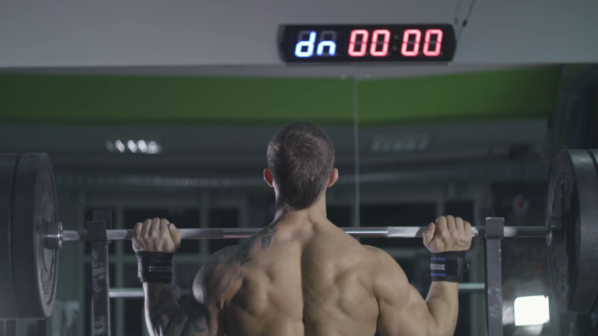 The Man Lifts Bar Above Head Stock Footage SBV315369897 Storyblocks