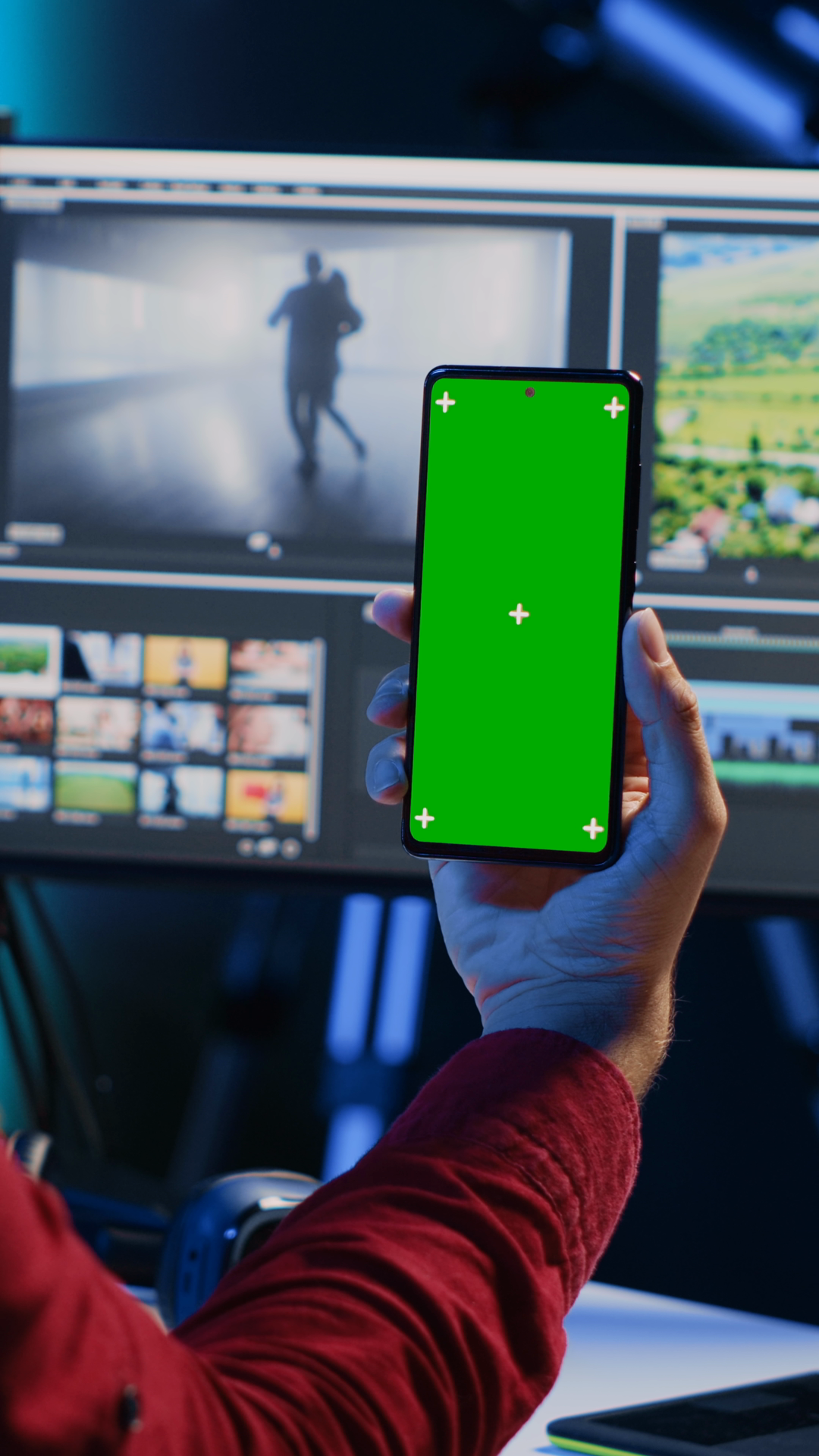 Vertical Video Video Editor Following Stock Footage SBV-353479104 ...