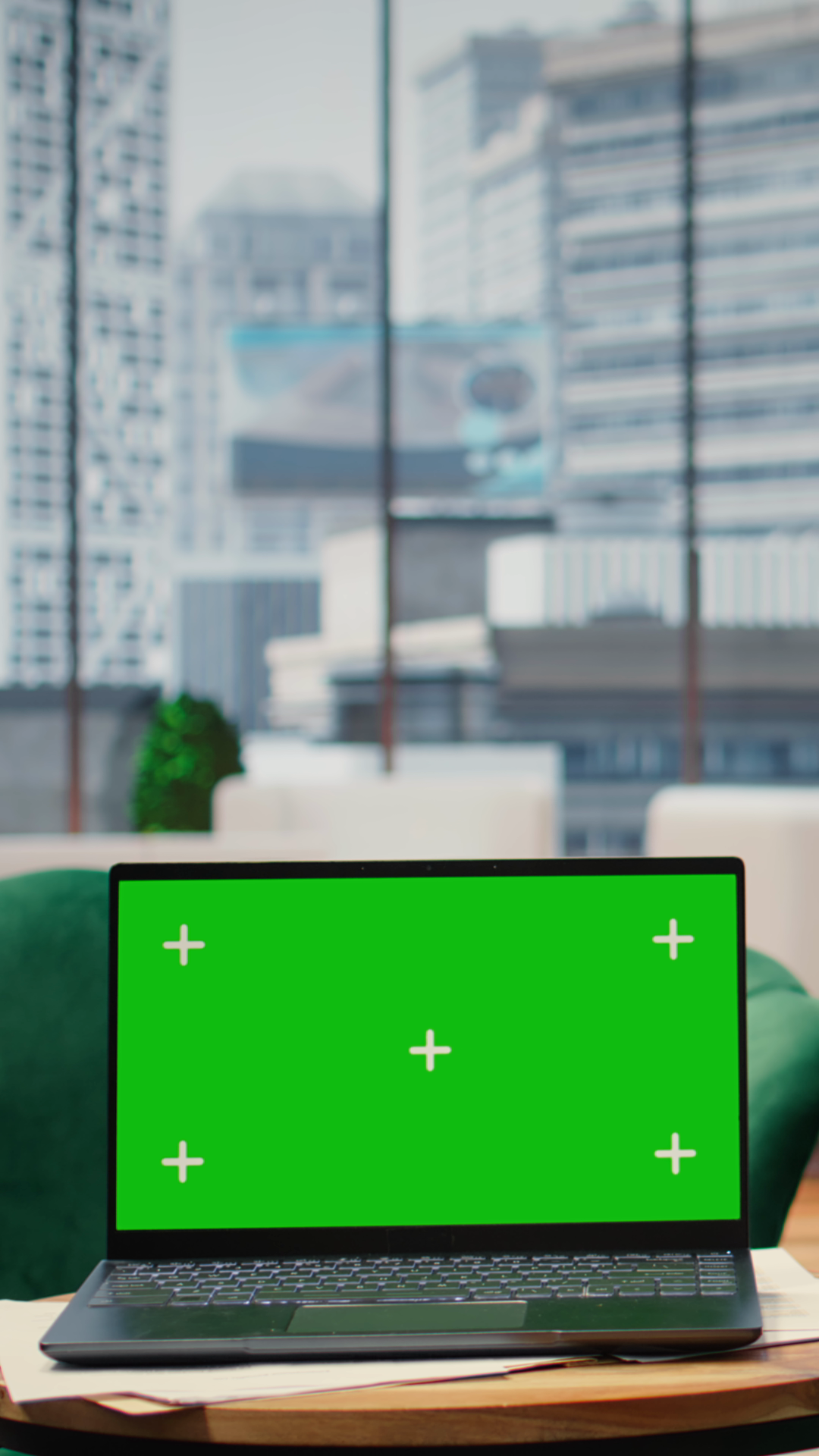 Vertical Video Luxurious Ceo Office With Stock Footage SBV-353414004 ...
