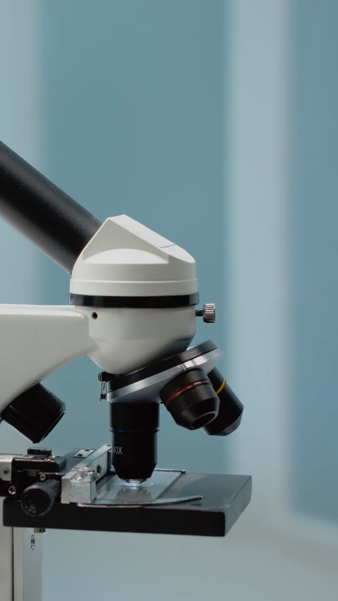 Vertical Video: Scientific Microscope In Stock Footage SBV-353748945 ...