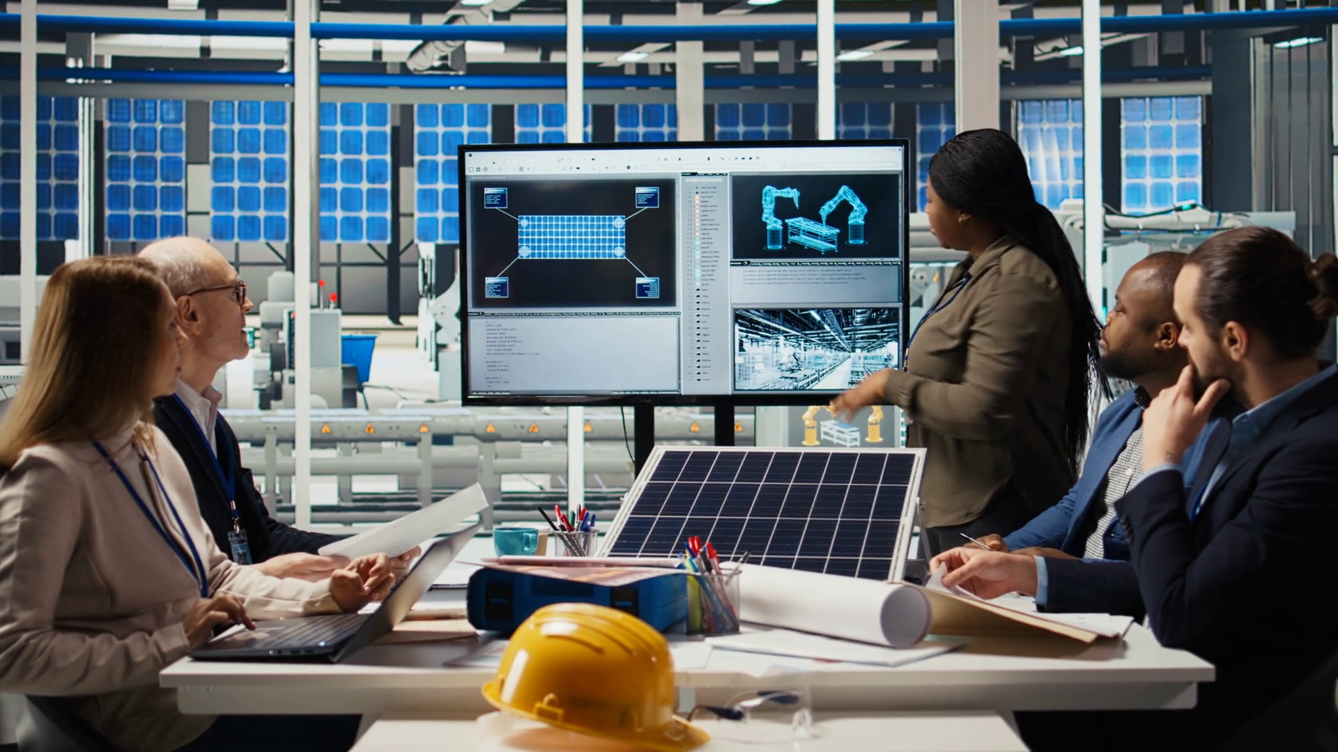 Factory Research Development Division Stock Footage SBV-351936670 ...