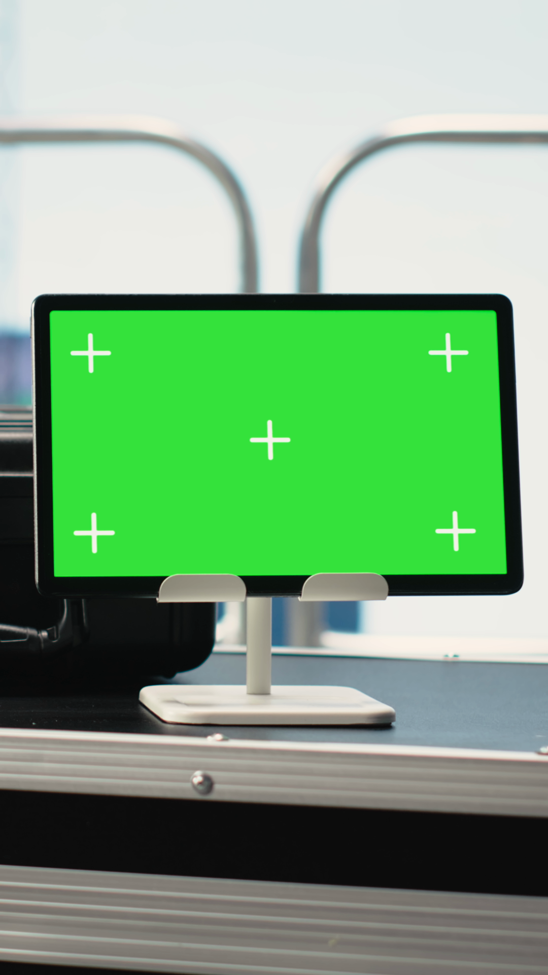 Vertical Video Isolated Screen Tablet Laptop Stock Footage SBV ...