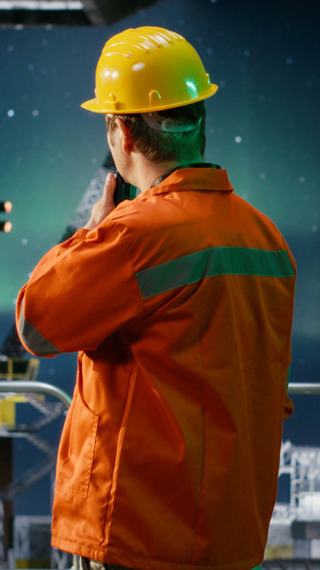 Vertical Video Offshore Engineer Stock Footage SBV-353257332 - Storyblocks