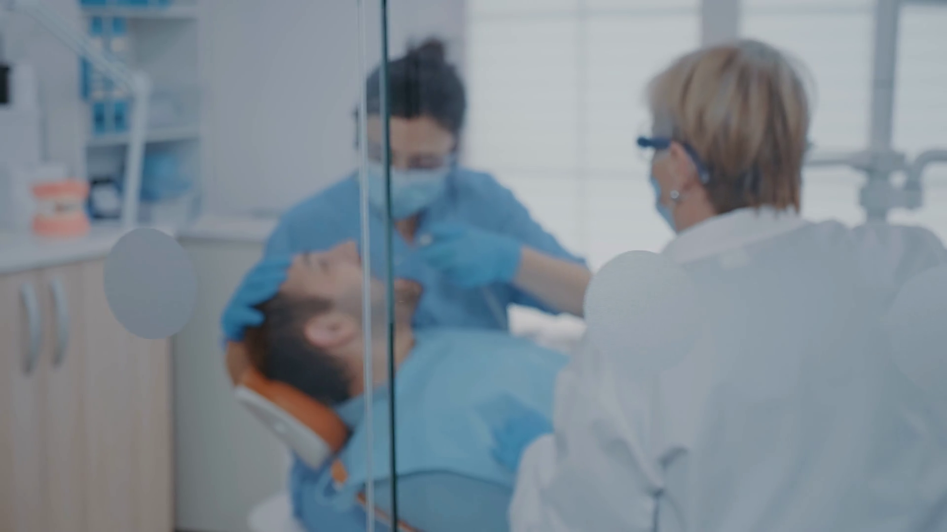 Team Of Experts Performing Oral Care Stock Footage SBV346753117