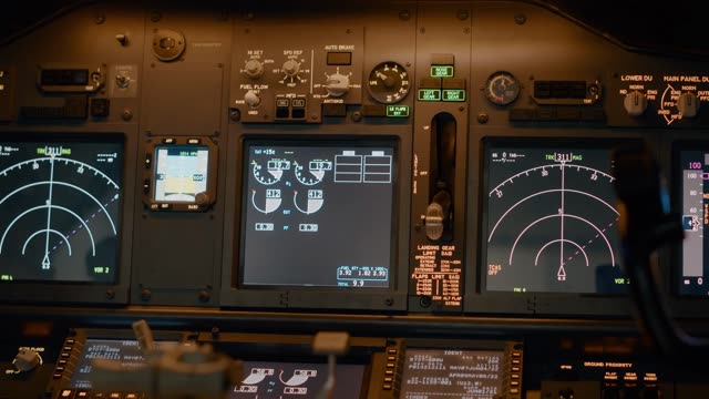 Flight Simulation Cabin Stock Footage: Royalty-Free Video Clips ...