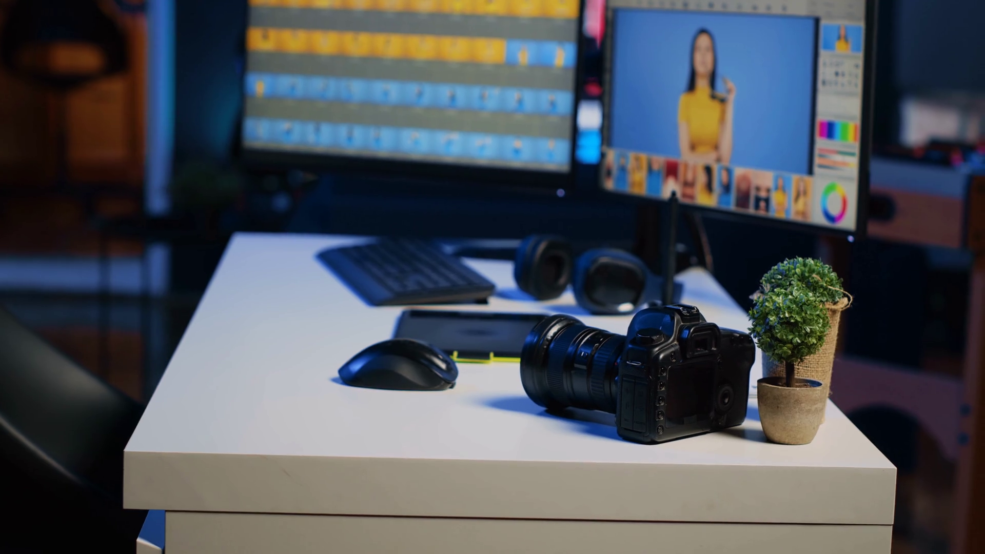 Photo Editing Software Interface On Desktop Stock Footage SBV348707584 Storyblocks