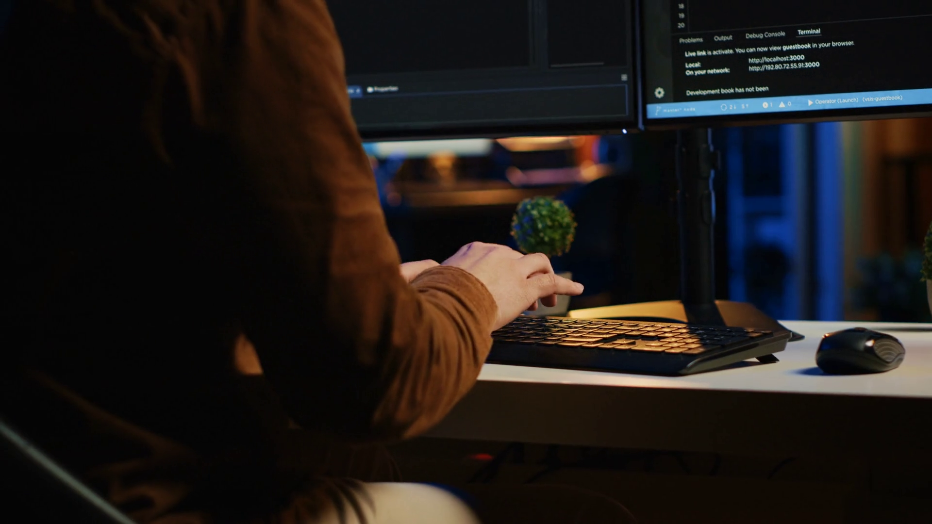 Angry Programmer Impatiently Spamming Broken Stock Footage SBV ...