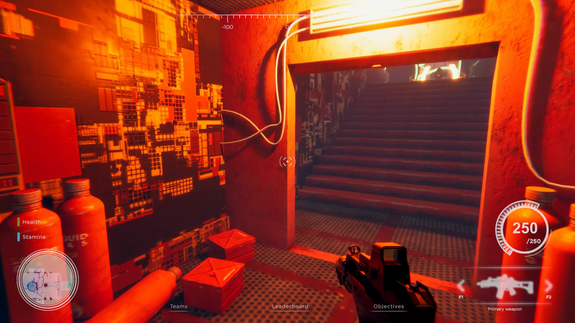 Alien space shooter 3D animation with game over overlay at the pic