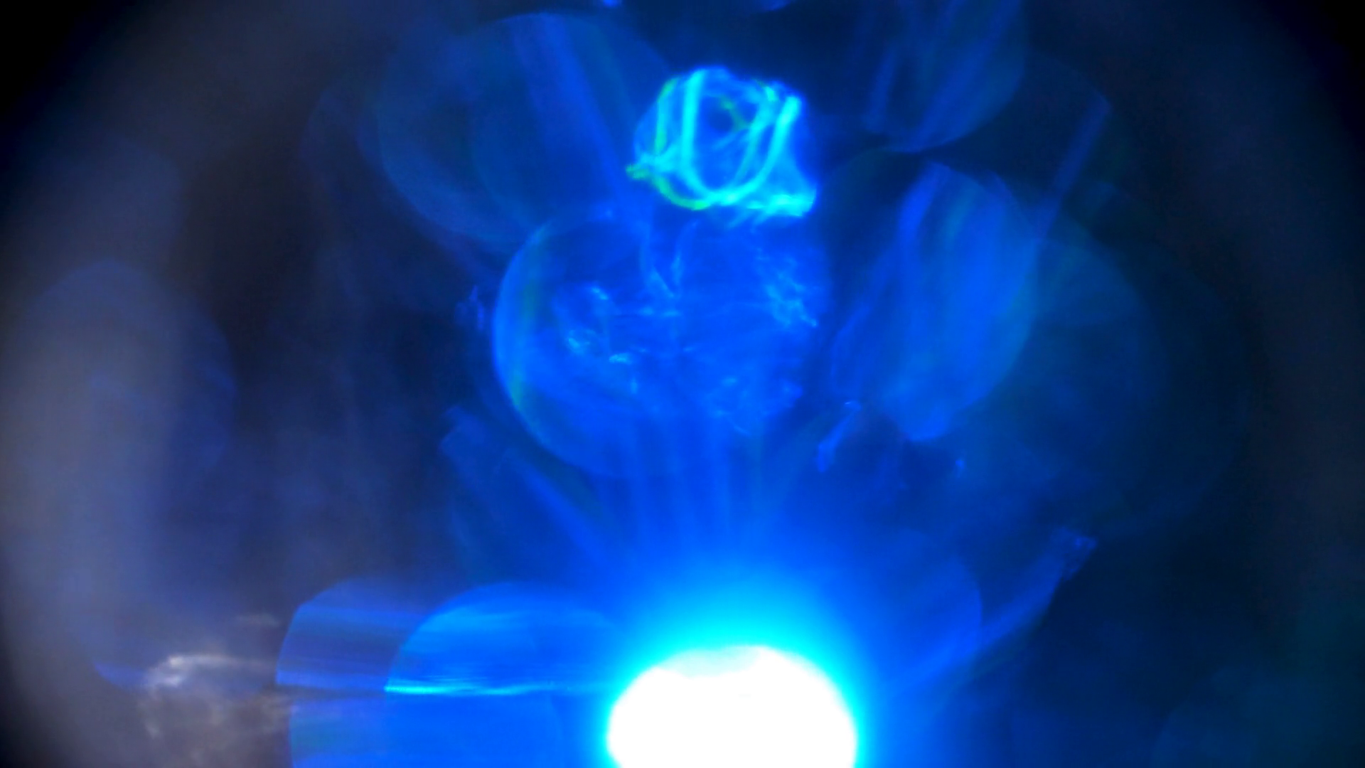 Glowing Blue Yellow Red Light Effect Awesome Stock Footage SBV