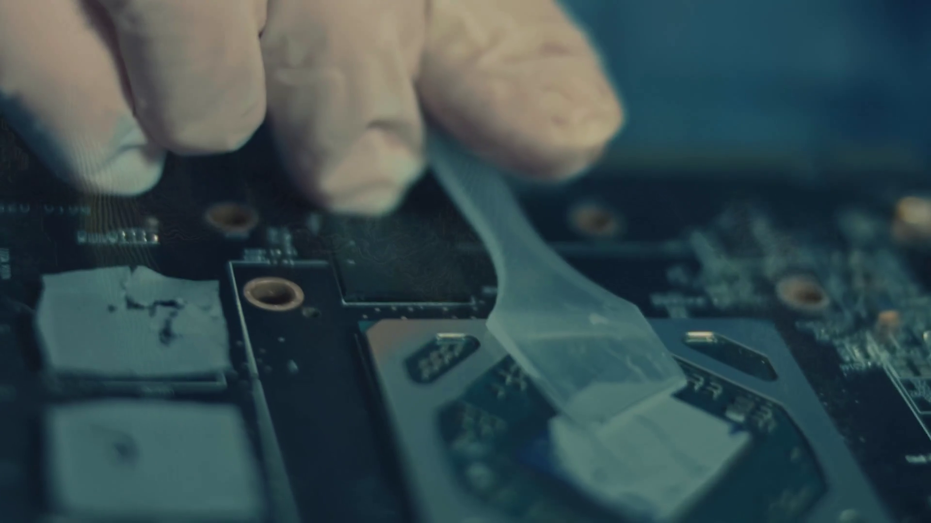 Electric Vapor Effect Of Gpu Graphic Card Stock Footage SBV347570508