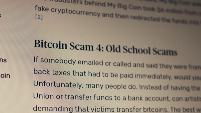 Blockchain Scam Stock Footage: Royalty-Free Video Clips - Storyblocks