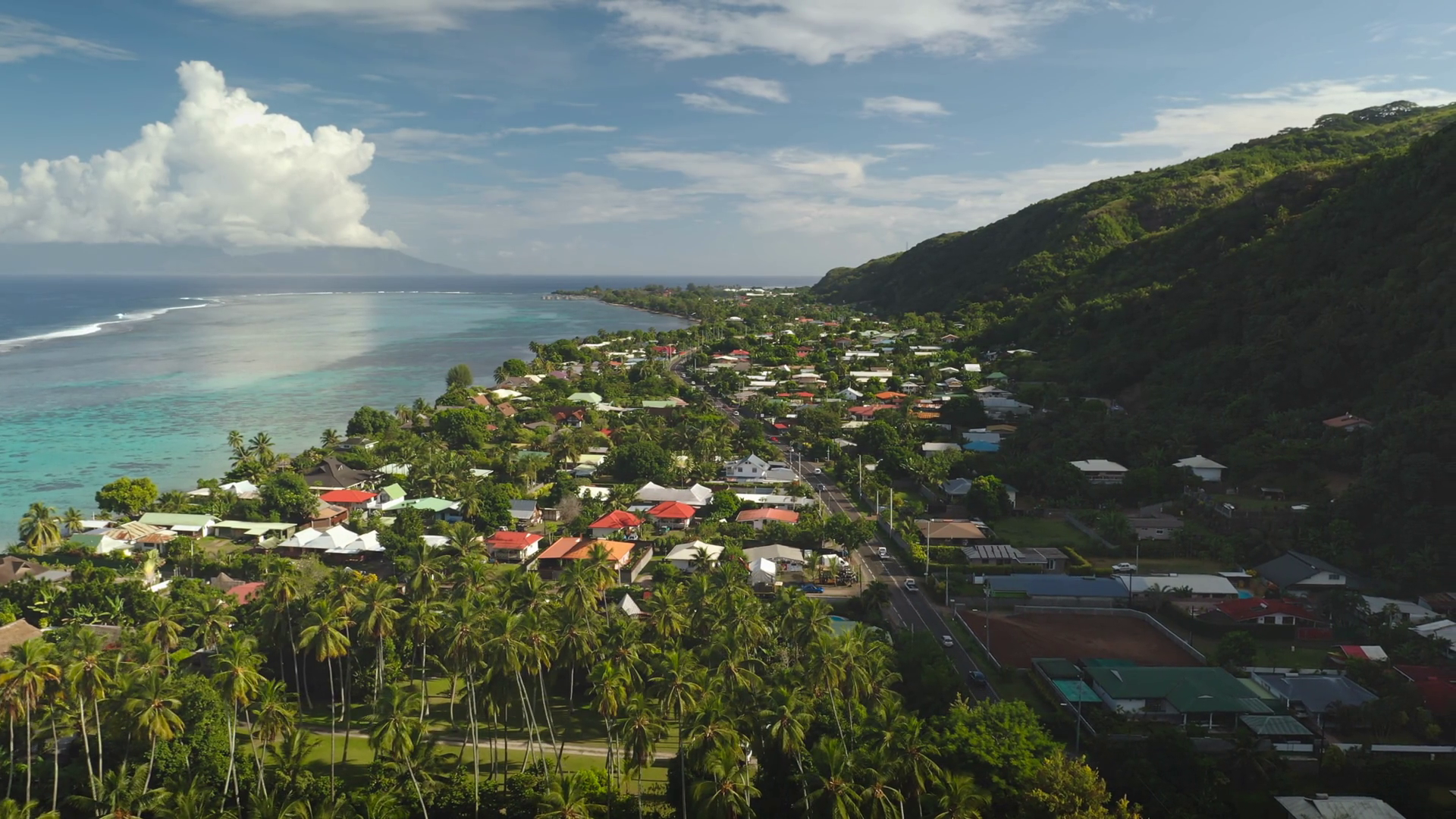 Stunning Aerial Drone Footage Captures Stock Footage SBV-351917036 ...