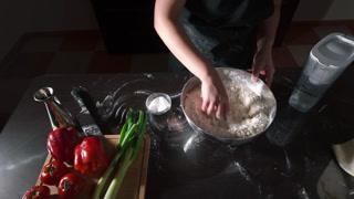Making Homemade Vegan Lasagna Dough: Traditional Italian Plant-Based Cuisine