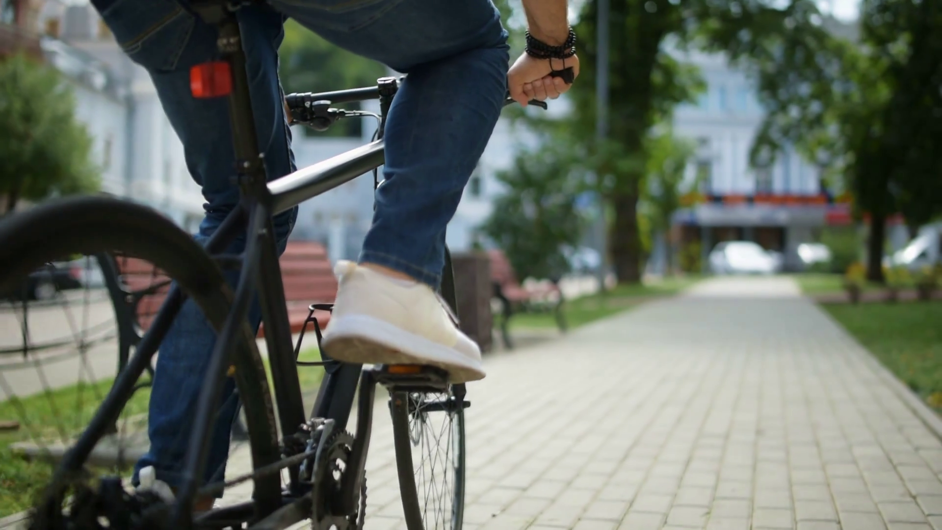 Music Video Guy Riding Tricycle