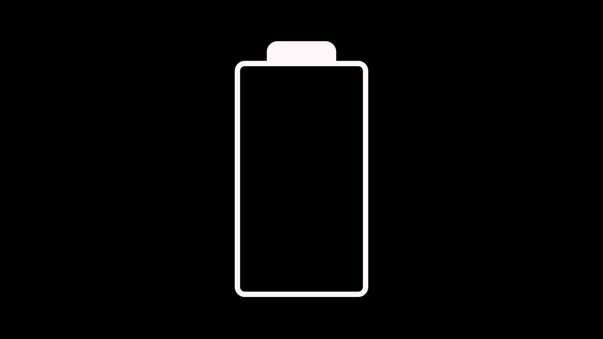 Low Battery Indicator Animation Empty Stock Footage SBV-353805735 ...