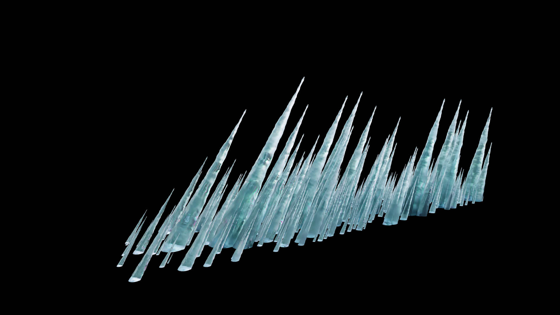 Ice Spike Attack Animation With Alpha Stock Footage SBV-353869709 ...
