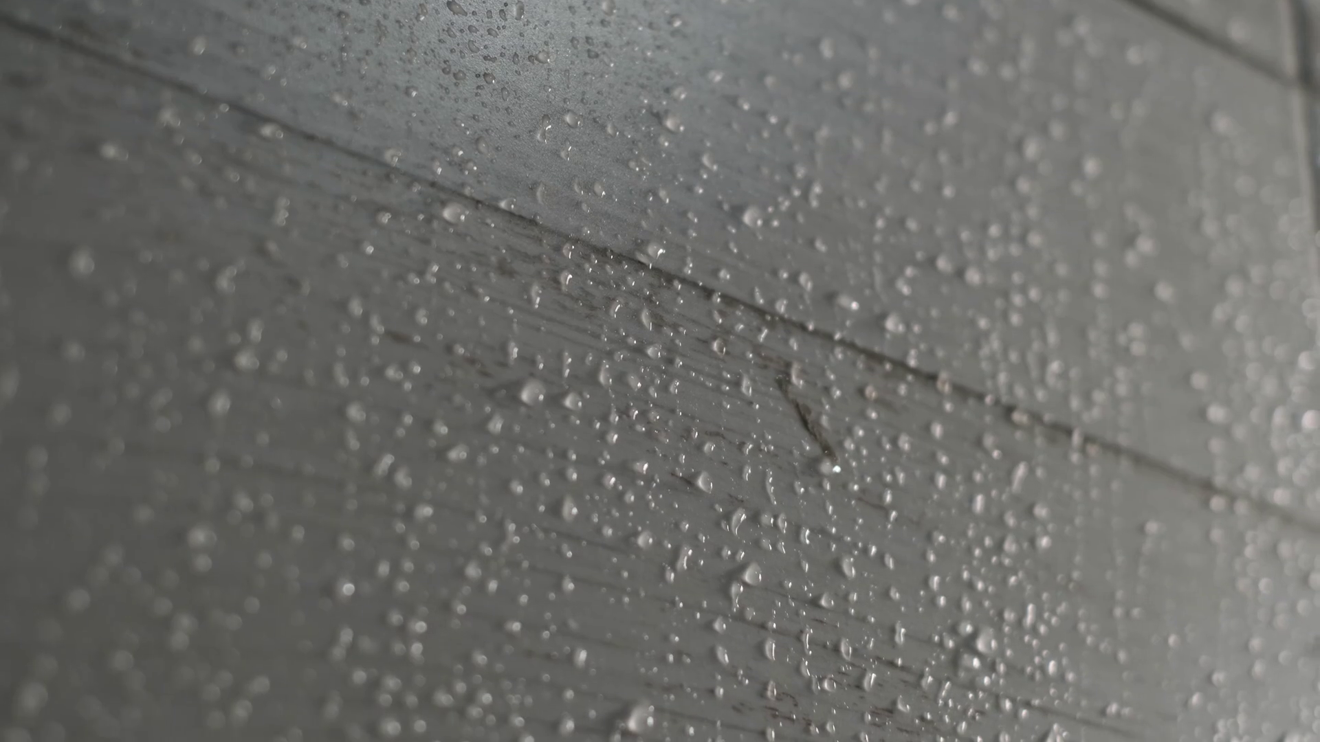 Water Drops On Wall In Bathroom Closeup Stock Footage SBV347503600