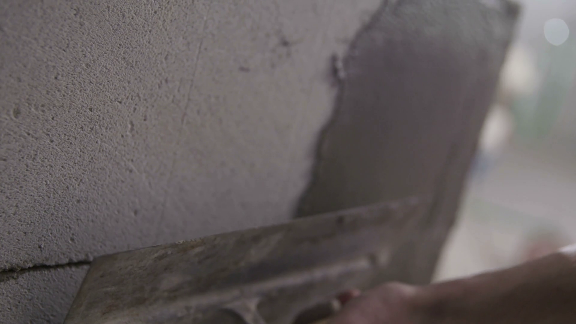 Applying Fresh Concrete With Float Stock Footage SBV-328043313 ...