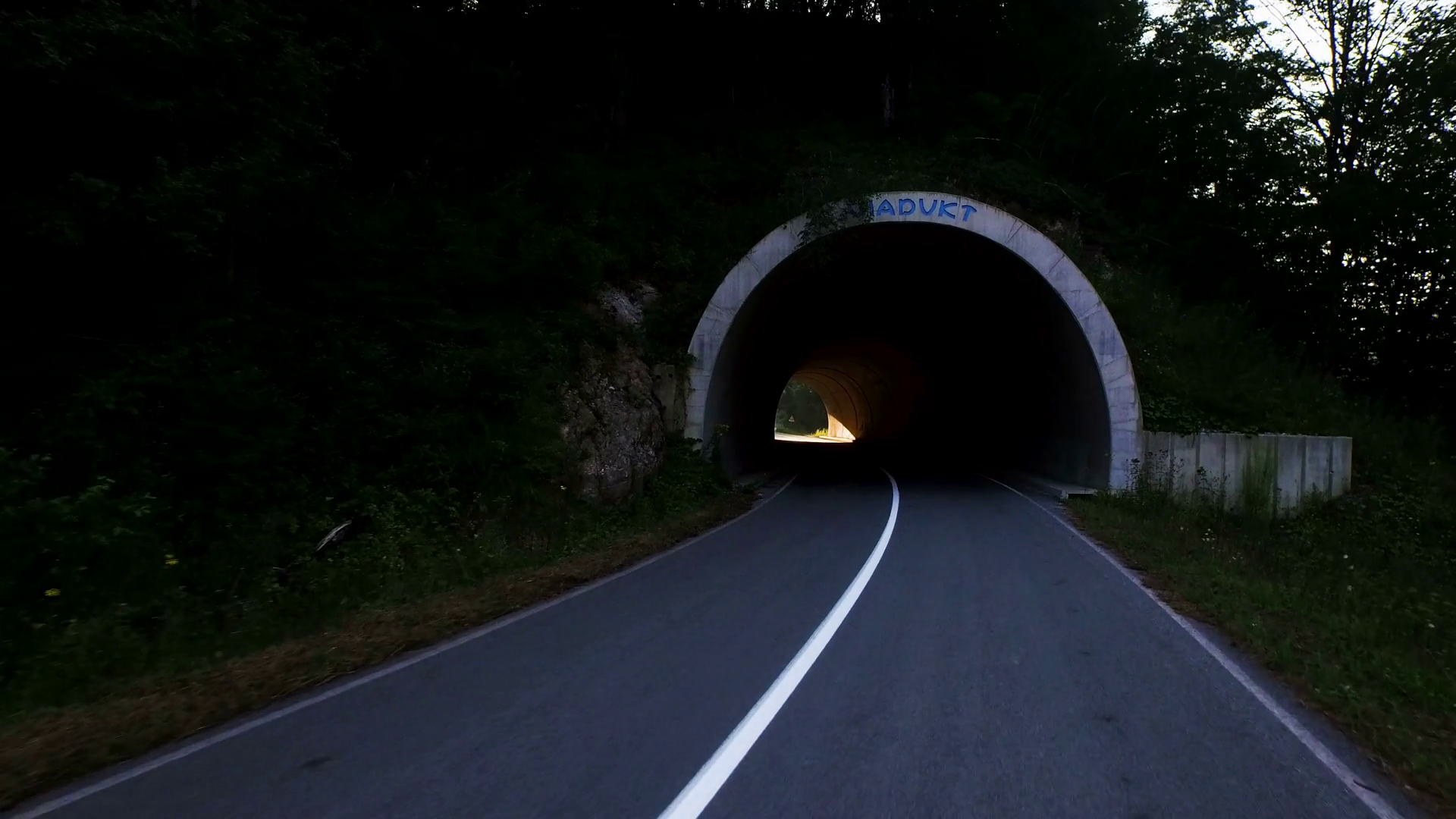 Drone Shot Through Short Tunnel Stock Footage SBV327333012 Storyblocks