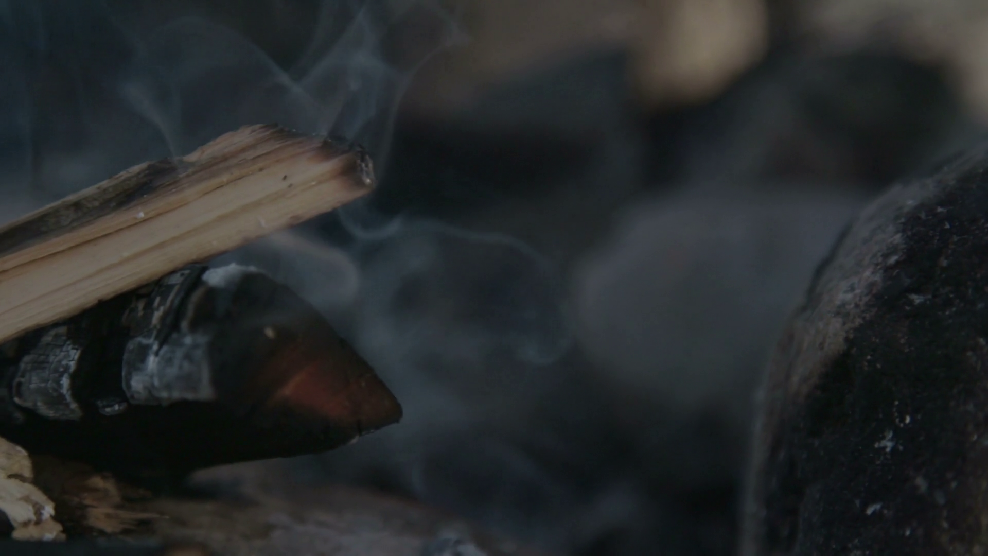 Extinguished Campfire With Smoke Stock Footage SBV329723115 Storyblocks