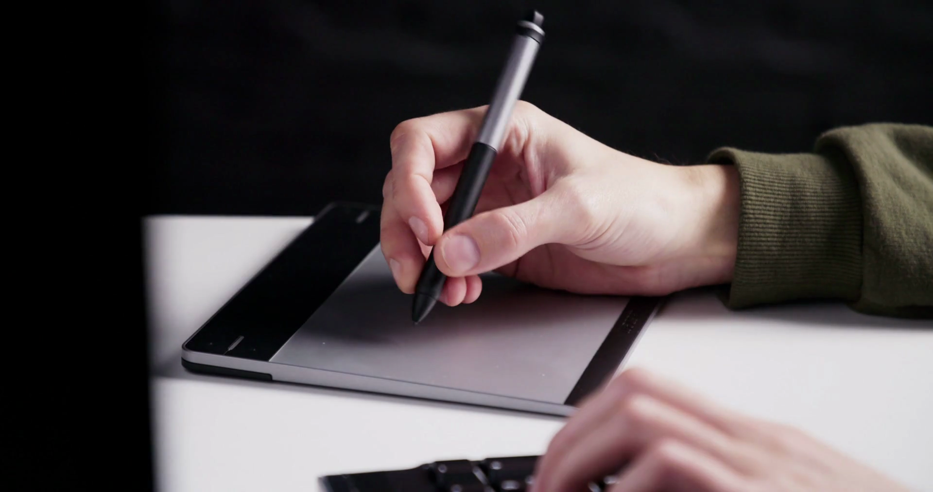Using Pen Tablet Work Stock Footage SBV332651259 Storyblocks