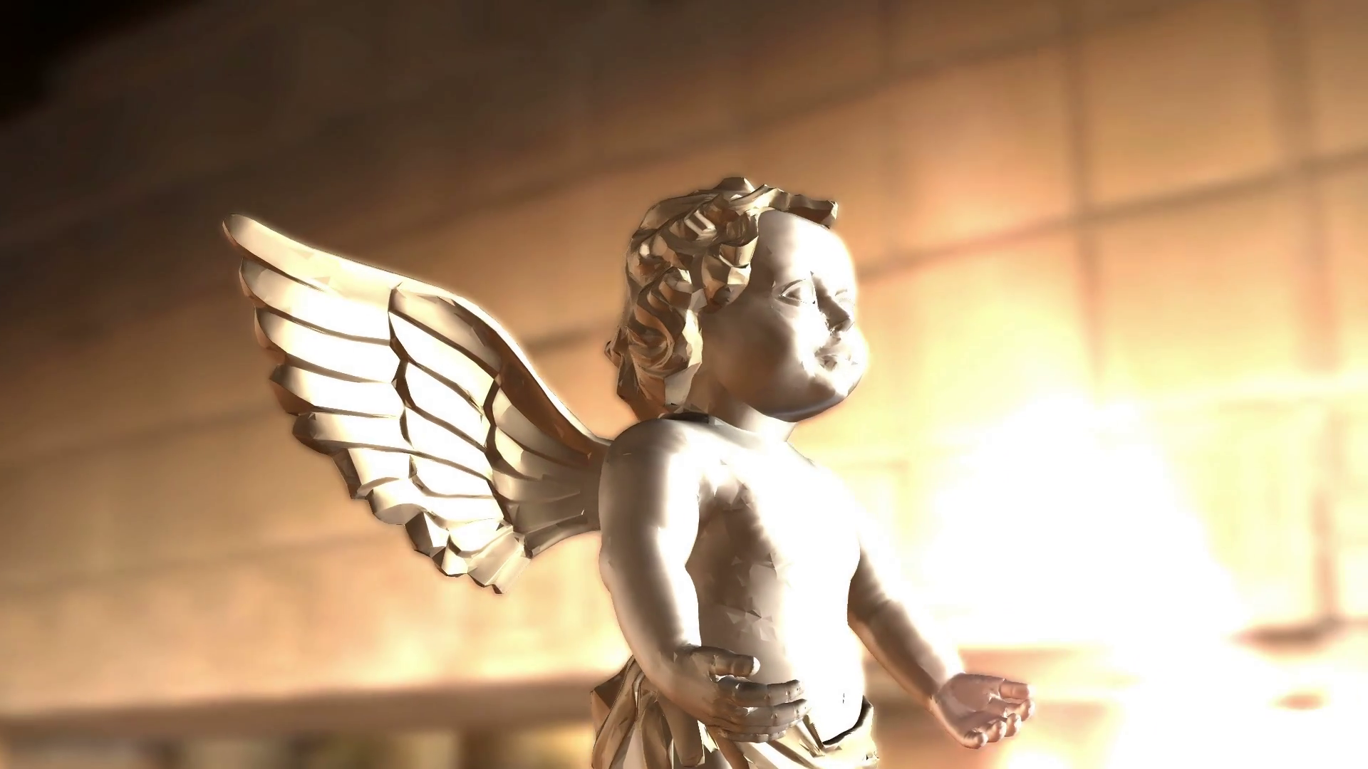 Digital Animation of an Angel Motion Background - Storyblocks